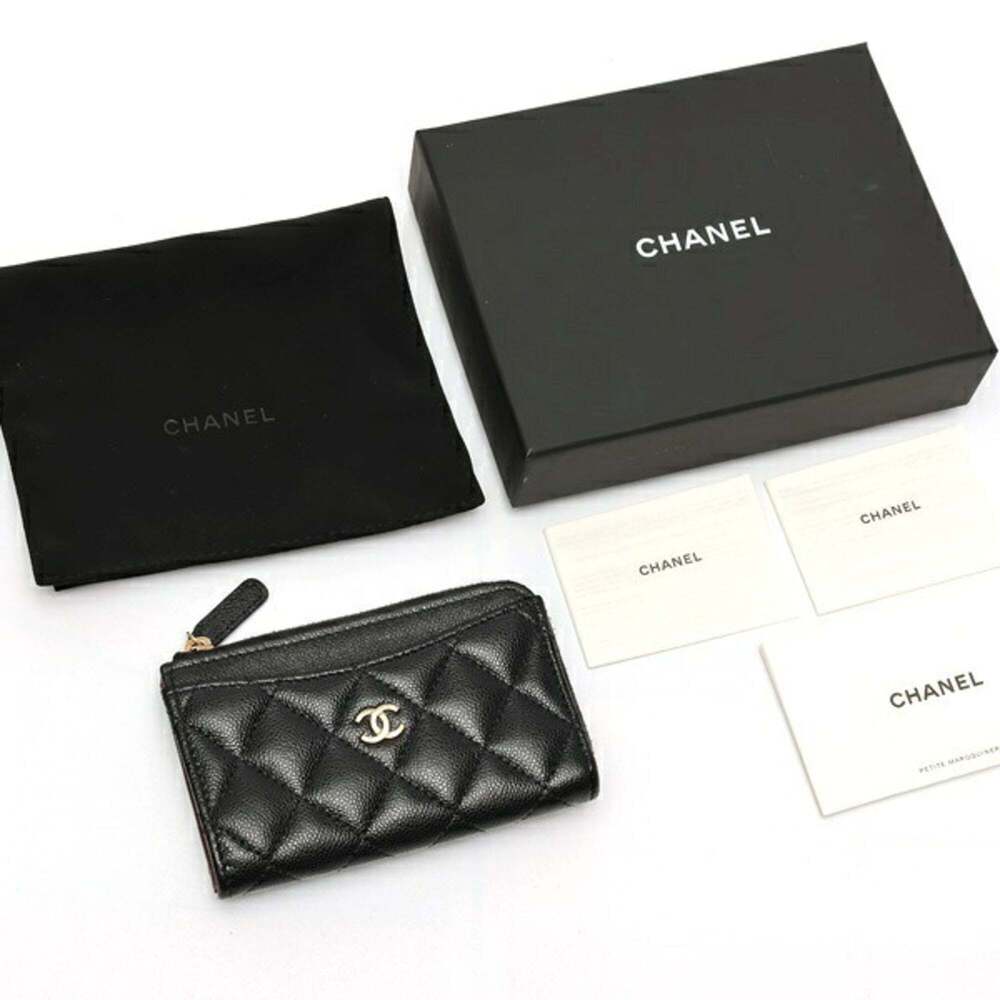 CHANEL Black Caviar Leather Wallet - Picture 7 of 7